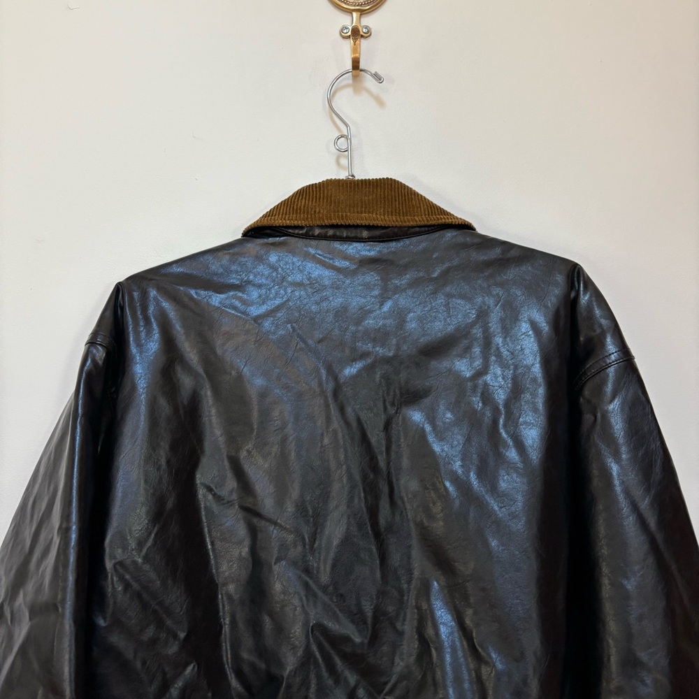 NWOT Maeve Patent Chore Jacket Size Small - Picture 15 of 15